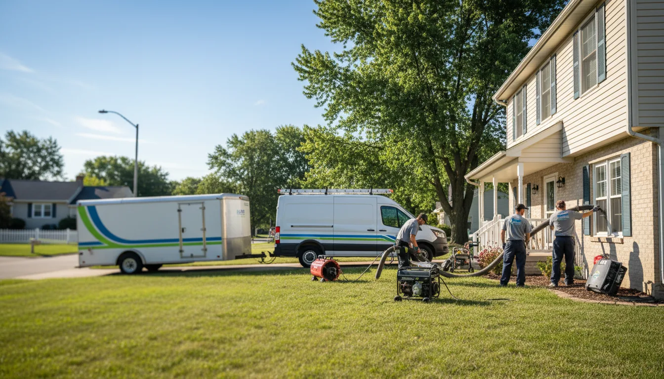 Flooded Basement Restoration And Cleanup With Repair in Golva, ND near me